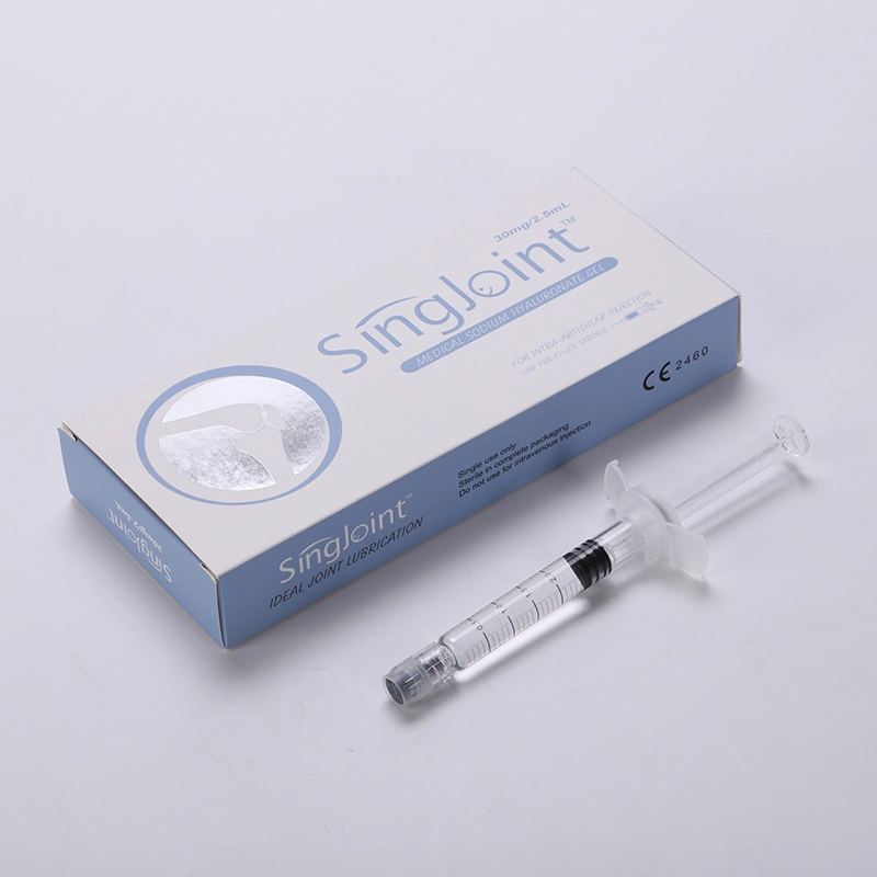 Whole Sale Hot Sale Medical Injection Liquid Hyaluronicmedical Sodium Hyaluronate Gelhyaluronic Acid Knee Injection Intro-Articular Injection Ha Gel