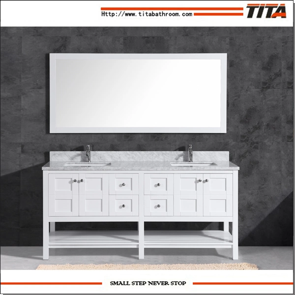 Marble Top Modern Bathroom Vanity T9303-60W