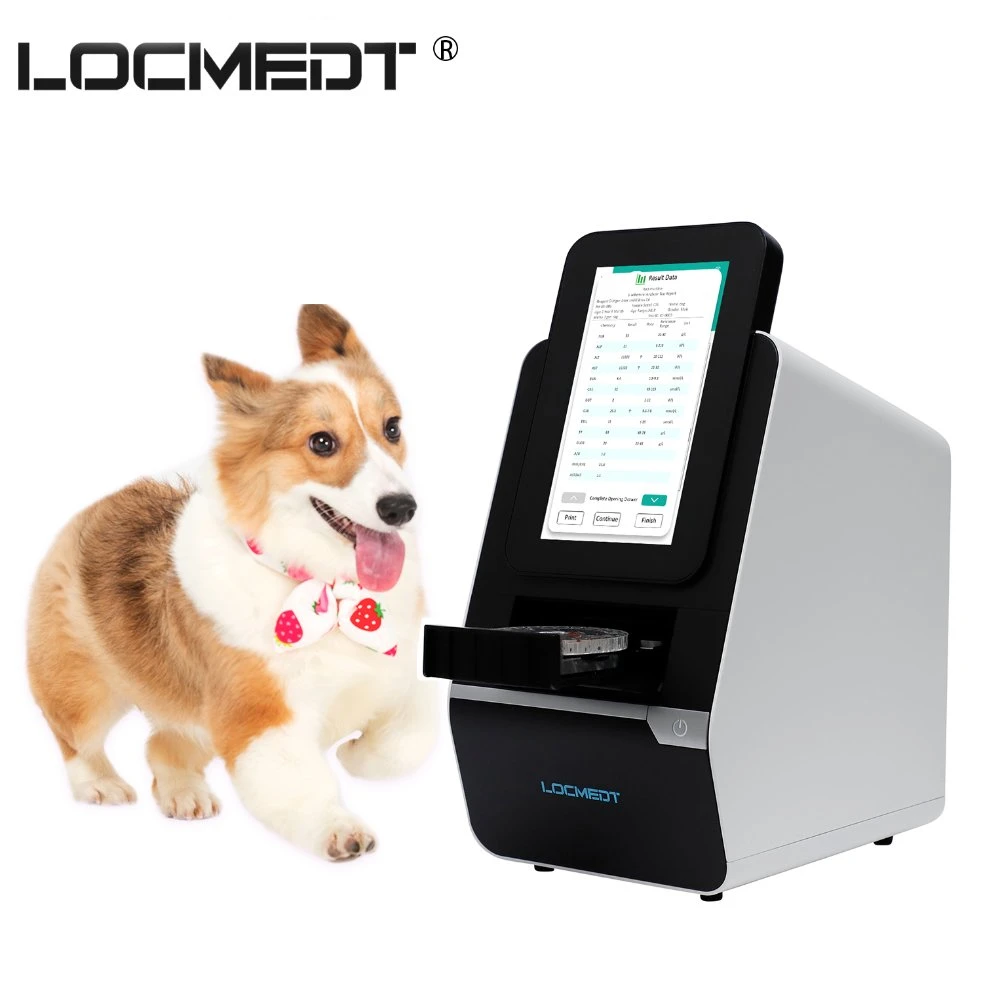 Noahcali-100 Dry Chemistry Analyzer Vet Blood Test Machine Poct Veterinary Chemistry Analyzer