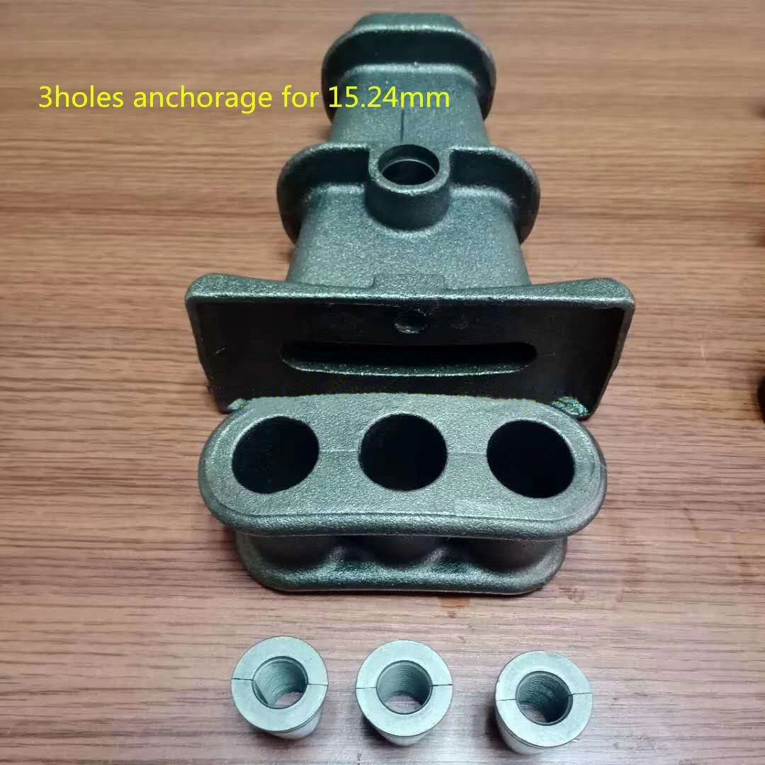 Prestressed Multi Holes Round Wedge Anchorage