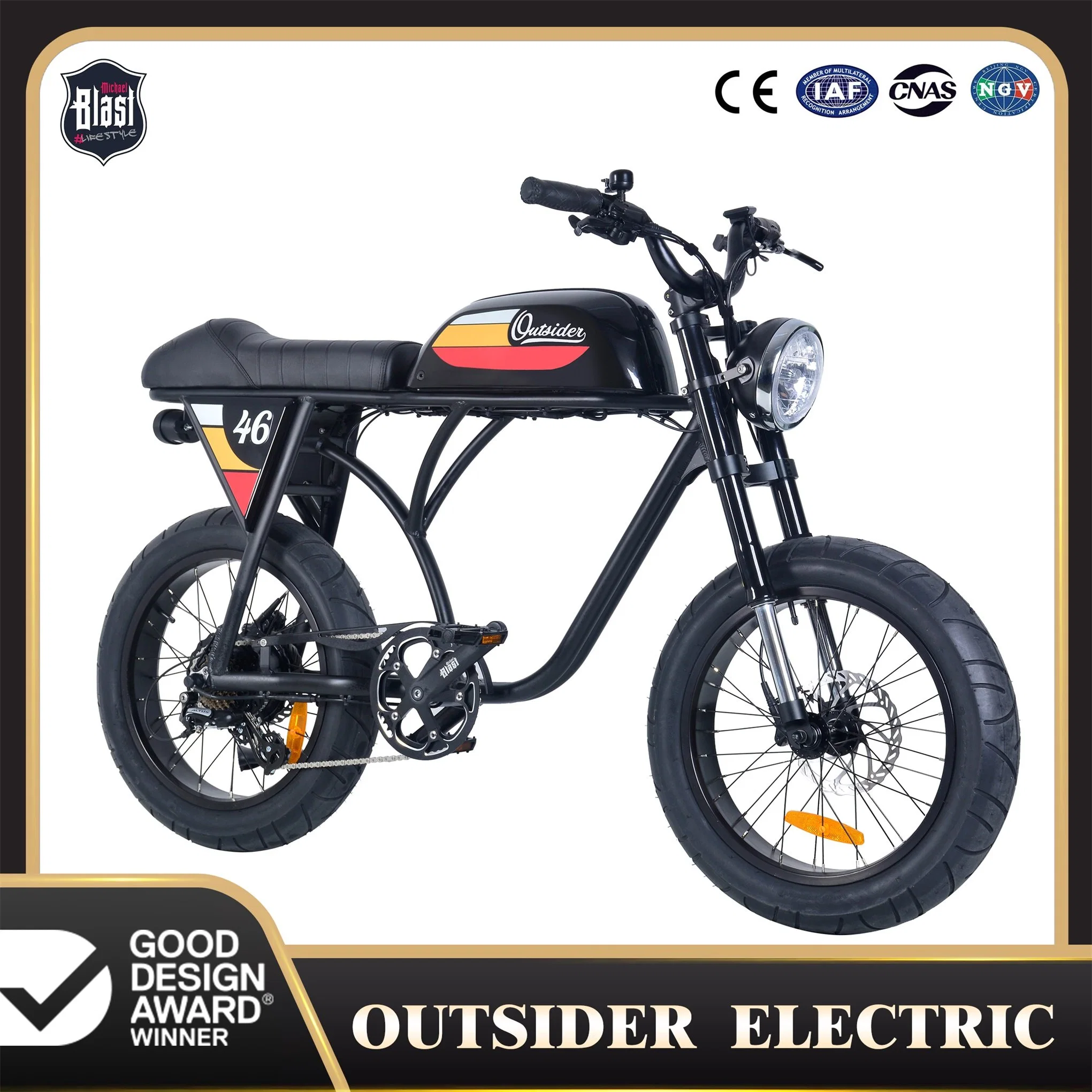 Approbation CE Ebike vélo électrique de 350 watts à 36 volts Batterie au lithium