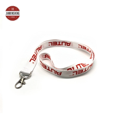 Silk Screen Printing Polyester Promotion Lanyard with Custom Logo