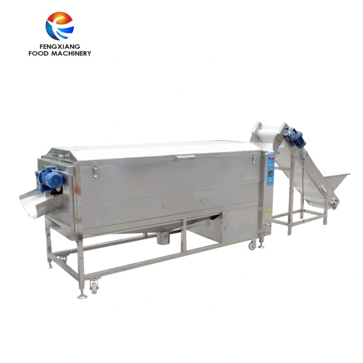 Industrial Large Model Brush Screw Taro Washing and Peeling Machine