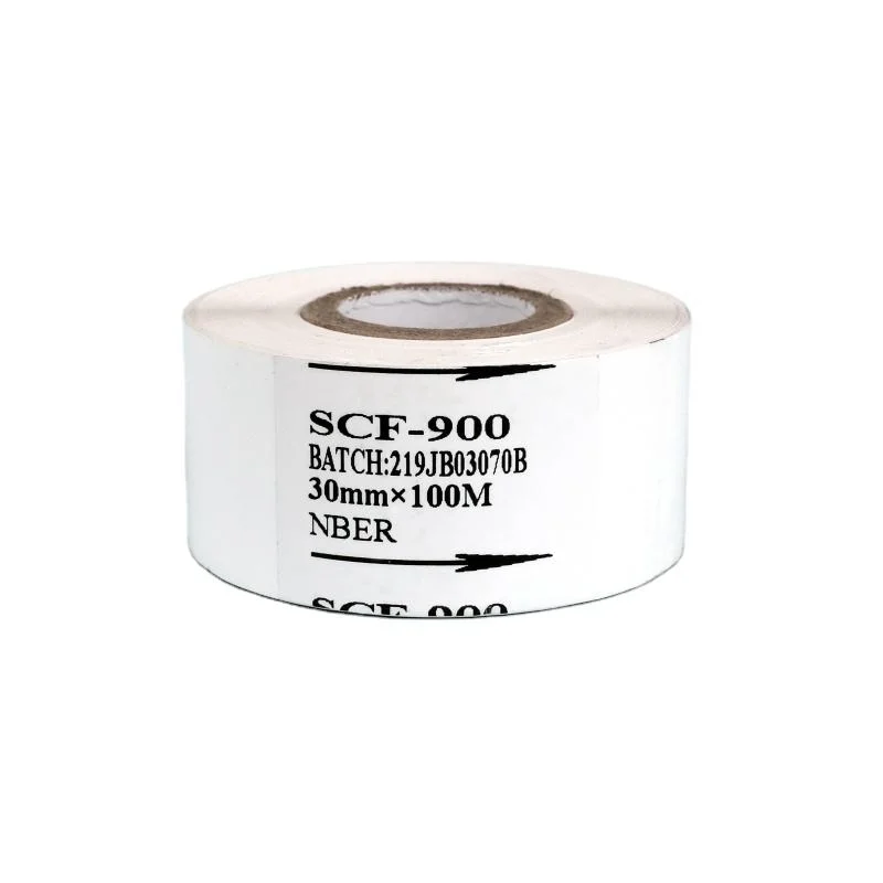 White Coding Ribbon Scf900 Thermal Transfer Ribbon Heat Transfer Ribbon