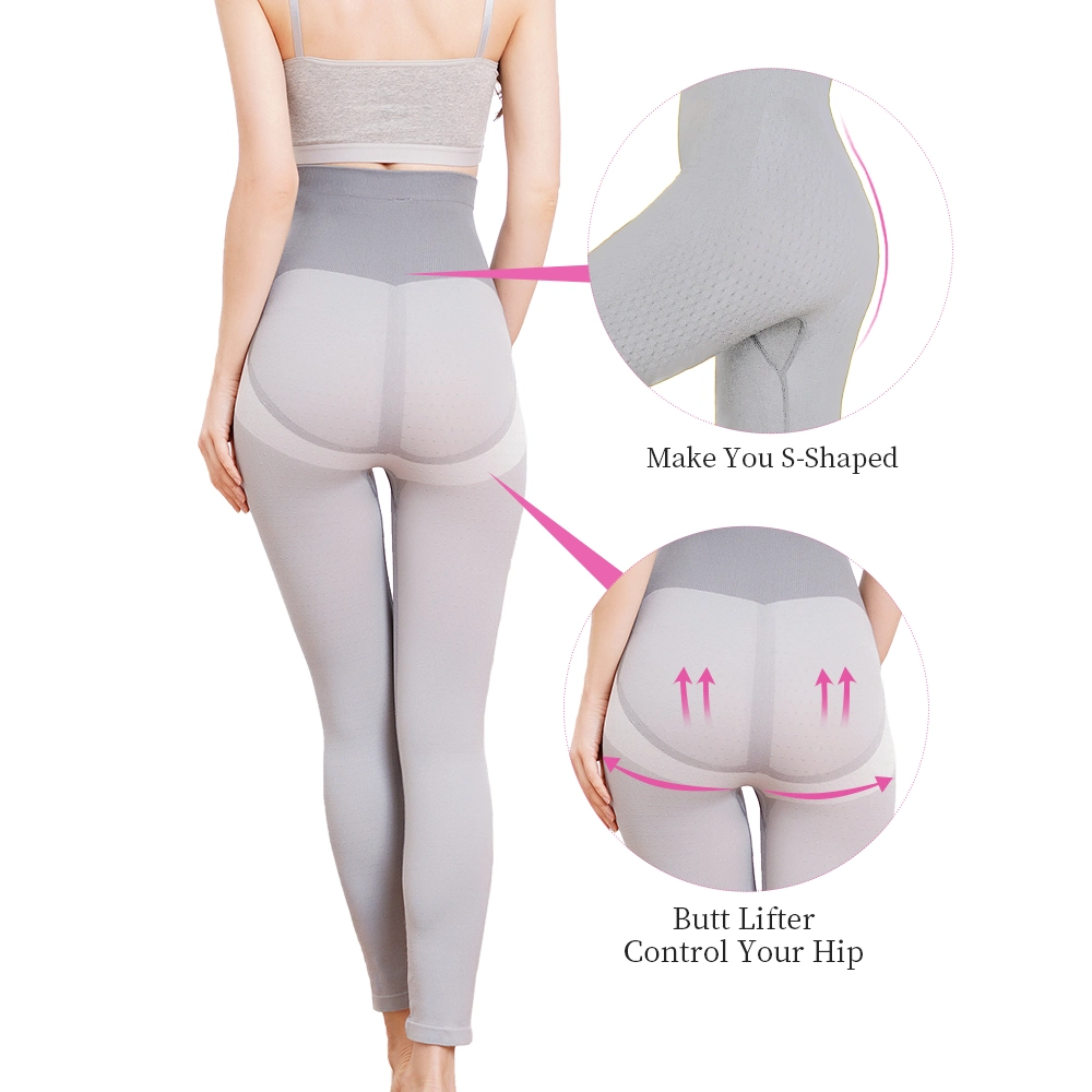 S-Shaper Wholesale/Suppliers Bamboo Pants High Waist Magnet Therapy Butt Lift Burning Fat Slimming Pants