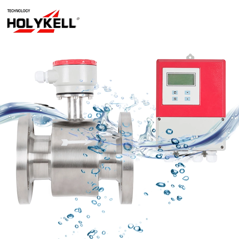 Clamp Connection Electromagnetic Flowmeter 2" PTFE Lining China Flow Meter