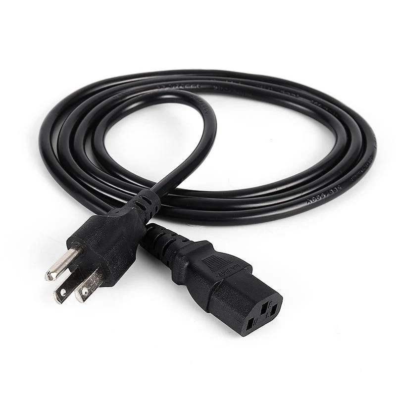 USA US-Stecker Netzkabel 3-polig, Prong, US-amerikanisch, IEC C13 Netzadapter für das Netzteilkabel