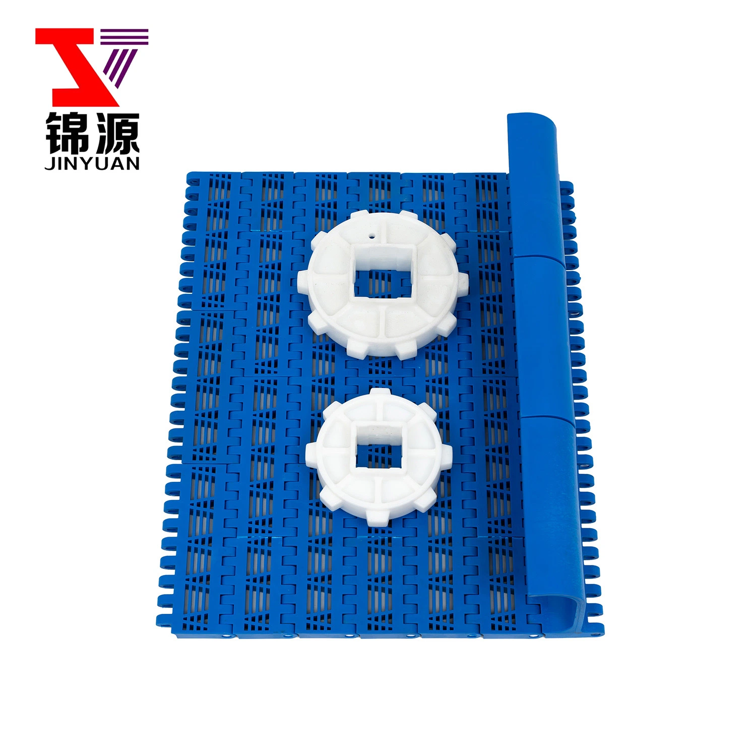 Cheap Conveyor Belt Conveyor Baffle Belt Plastic Safe Module Used in Food Process