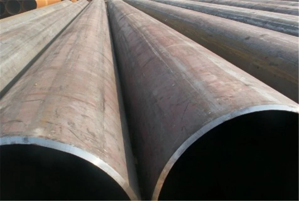 Black Painted Anti Corrosion SSAW LSAW Steel Pipeline Coal Tar Epoxy Steel Pipeline Marine Piling M