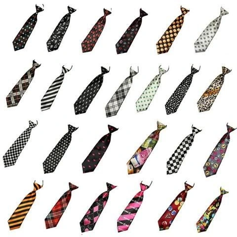 Custom Graduation Uniform Strip Silk Fashion School Tie for Sale