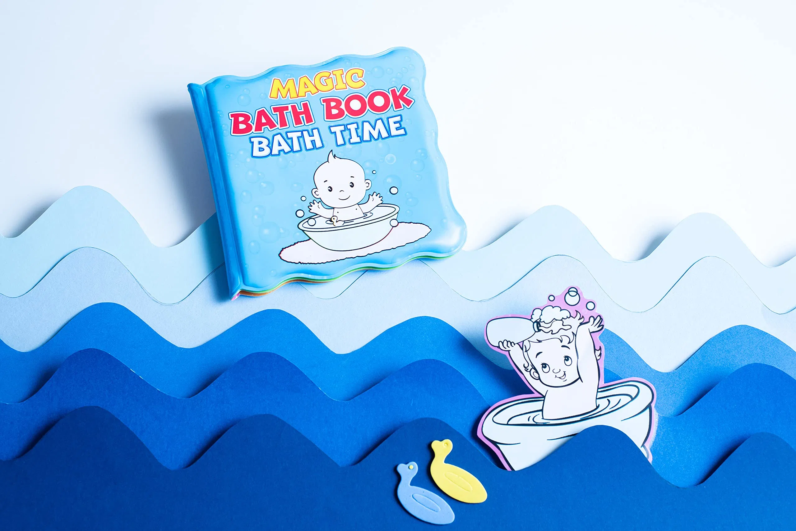 Factory Customization High quality/High cost performance  Baby Bath Book Floating Baby Waterproof Bubble Bath Books