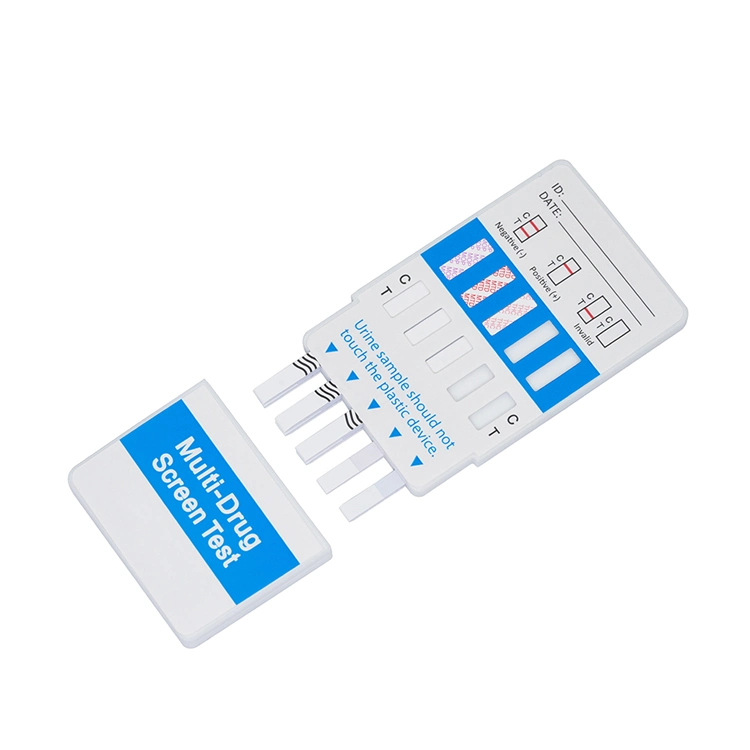 5-Teste do Painel Coc/Thc/Mop Luz de drogas de abuso convenientes Teste rápido