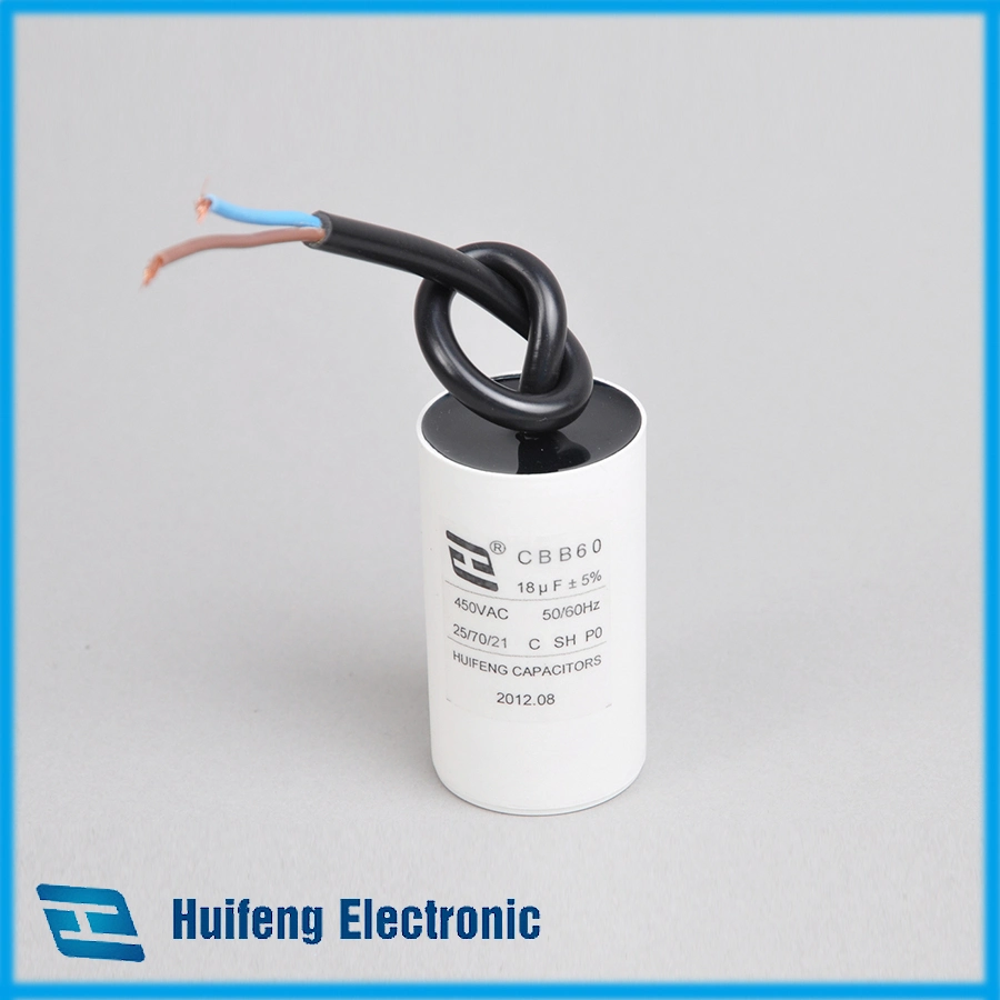 (CBB60) 250VAC 70UF Motor Run Capacitor with Pins