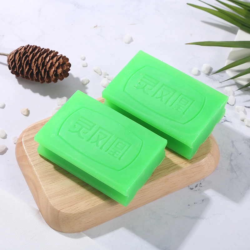 202g Green Natural Cheap Price Customwashing Laundry Bar Soap