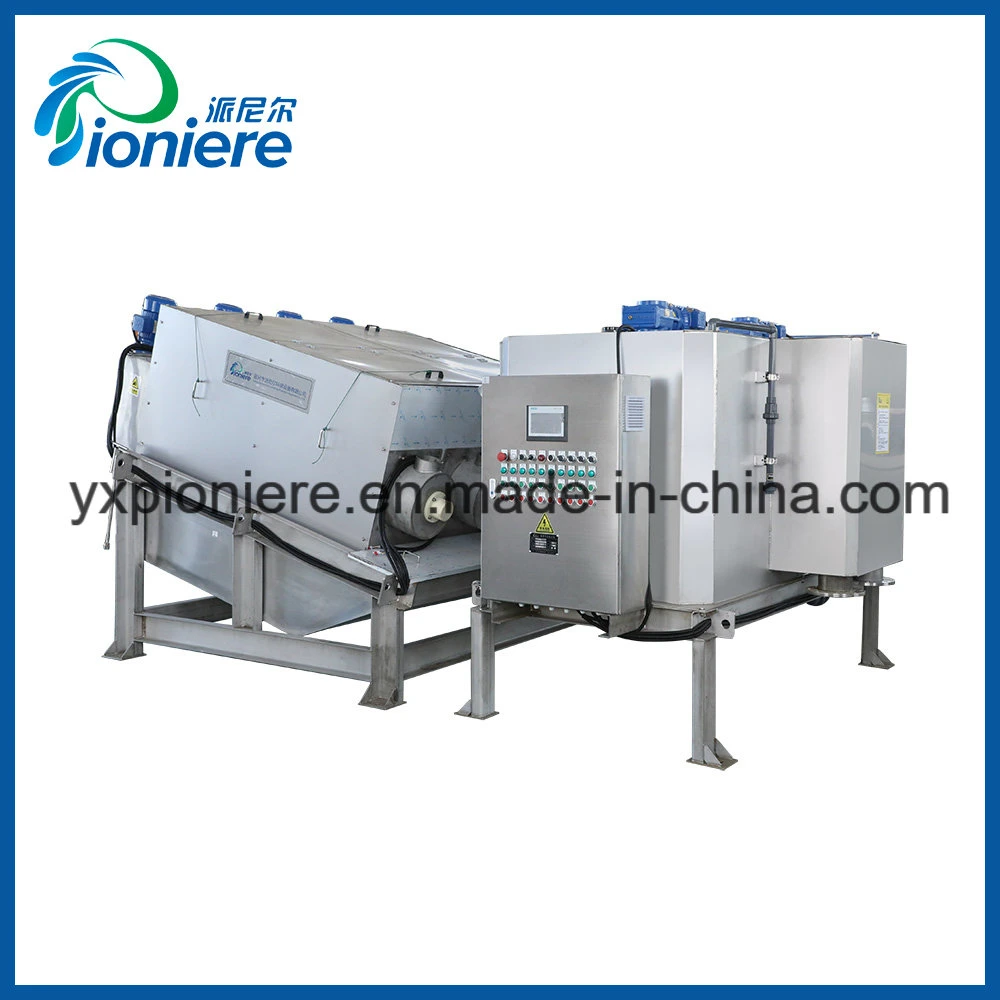 Oil Sludge Treatment, Dehydrator Machine Food Sludge Oil, Municipal Solid Waste Sludge Thickener