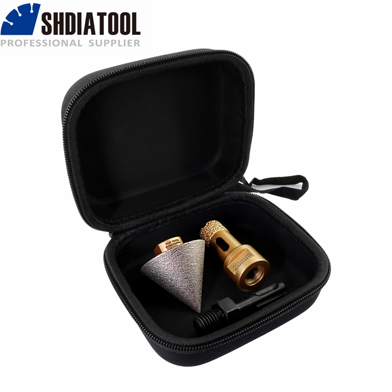 Vacuum Brazed Diamond Core Drill Hole Saw Cutter Chamfer Bits Oxford Set