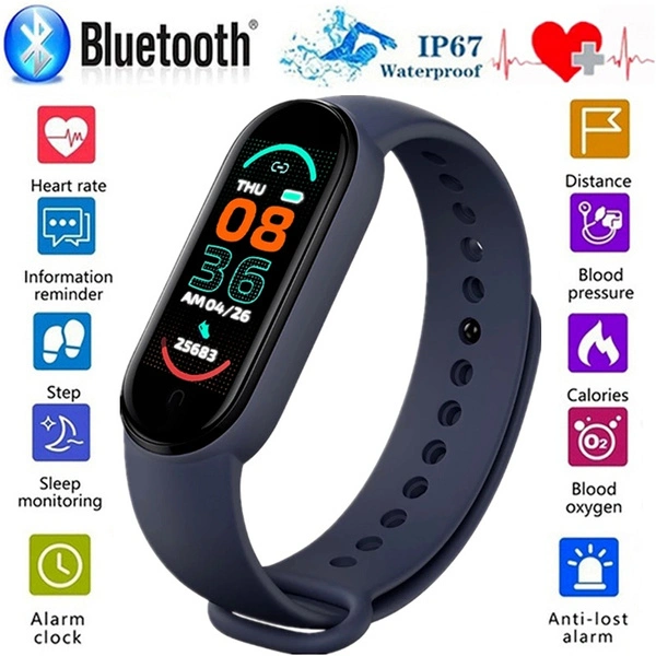 Wholesale/Supplier Temperature Bracelet Health Sleep Monitoring Fitness Smartwatch