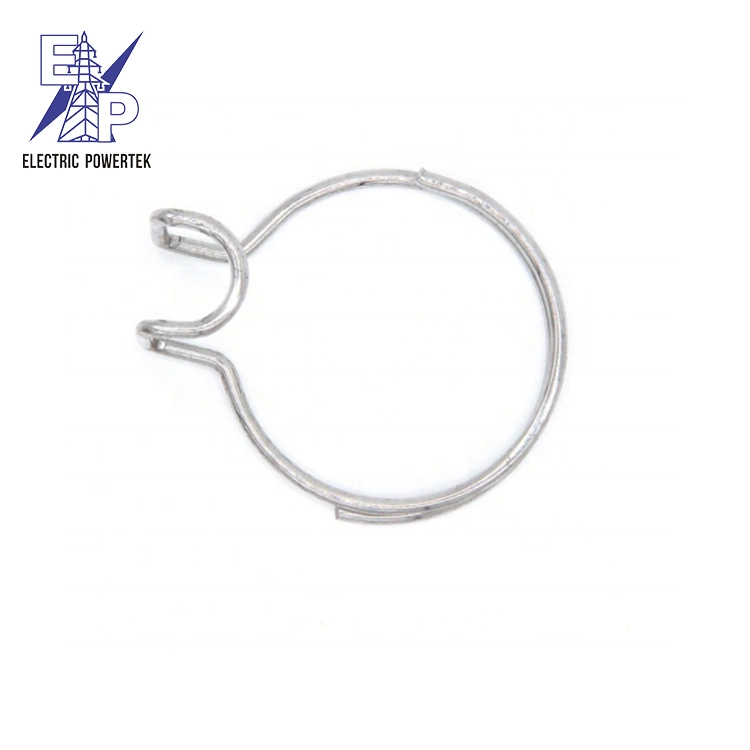 Galvanized Steel Drop Cable Management Ring for FTTH Pole Cabling