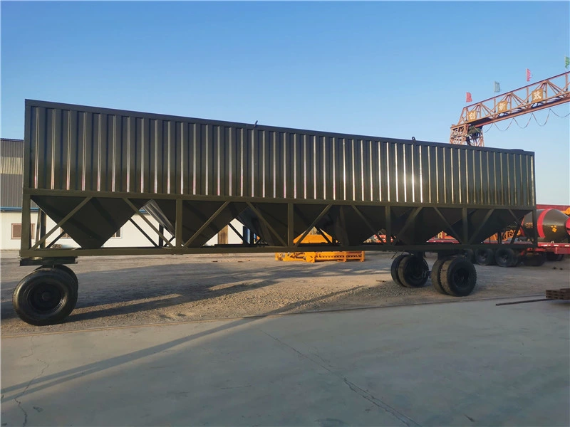 La pequeña portátil de almacenamiento móvil estilo Horizontal silo de cemento de hormigón de contenedores