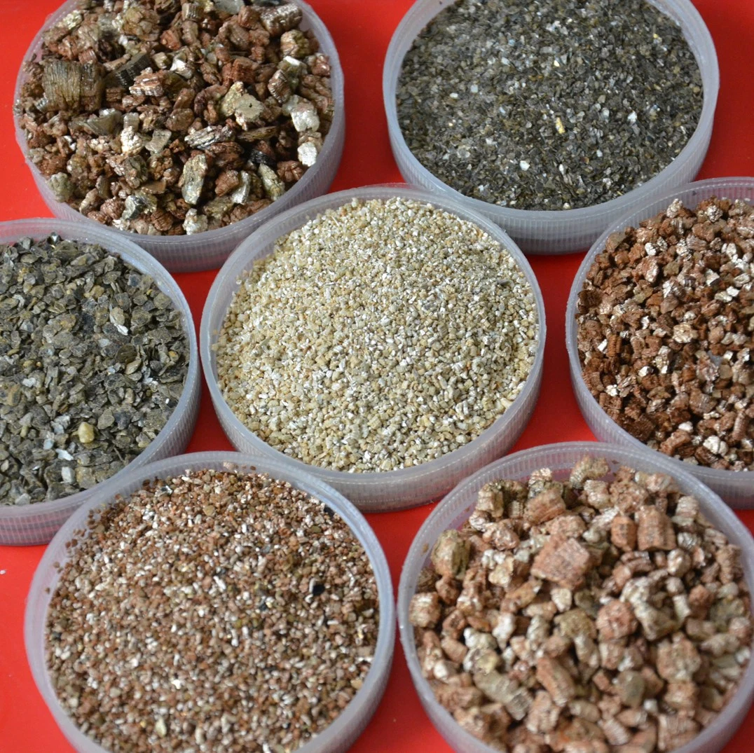 Factory Professional Supplier Gardening Horticulture Used Golden Expanded Vermiculite1-3mm 3-6mm 4-8mm