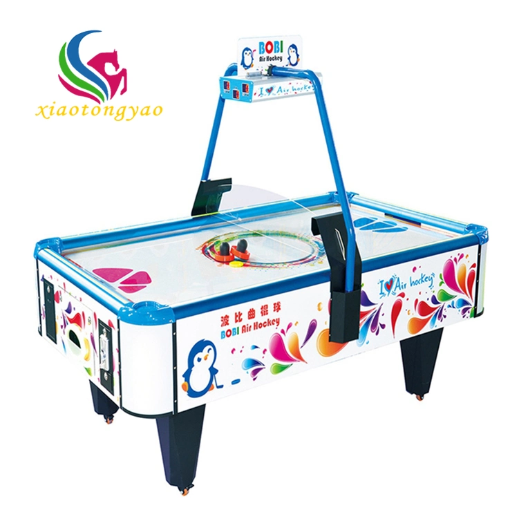 Indoor Coin Operated 2 Players Luxury Air Hockey Table for Adult