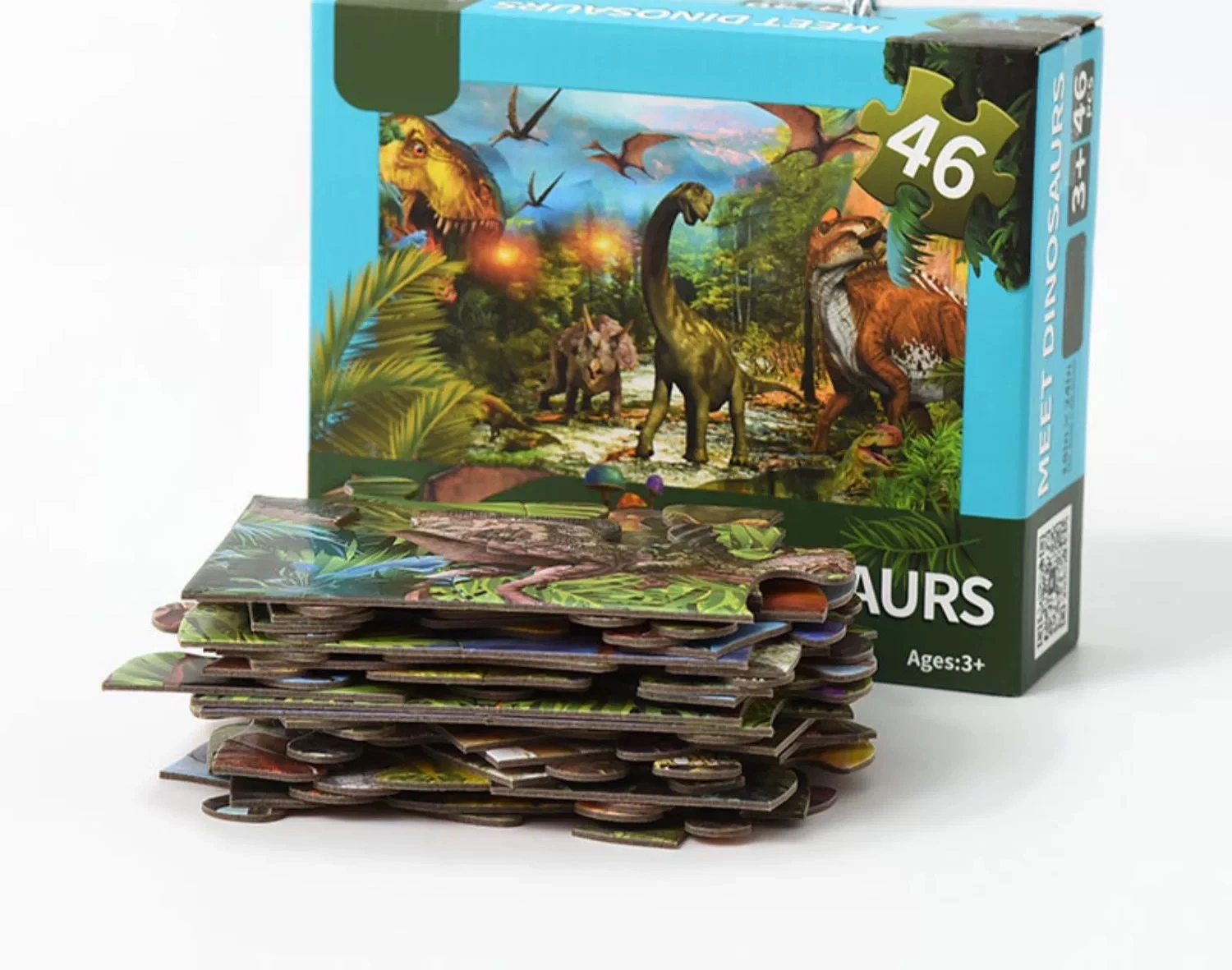 Haut de casse-tête de plancher Personnalisé Papier de gros vendeur Puzzles Puzzles Jeux Kids