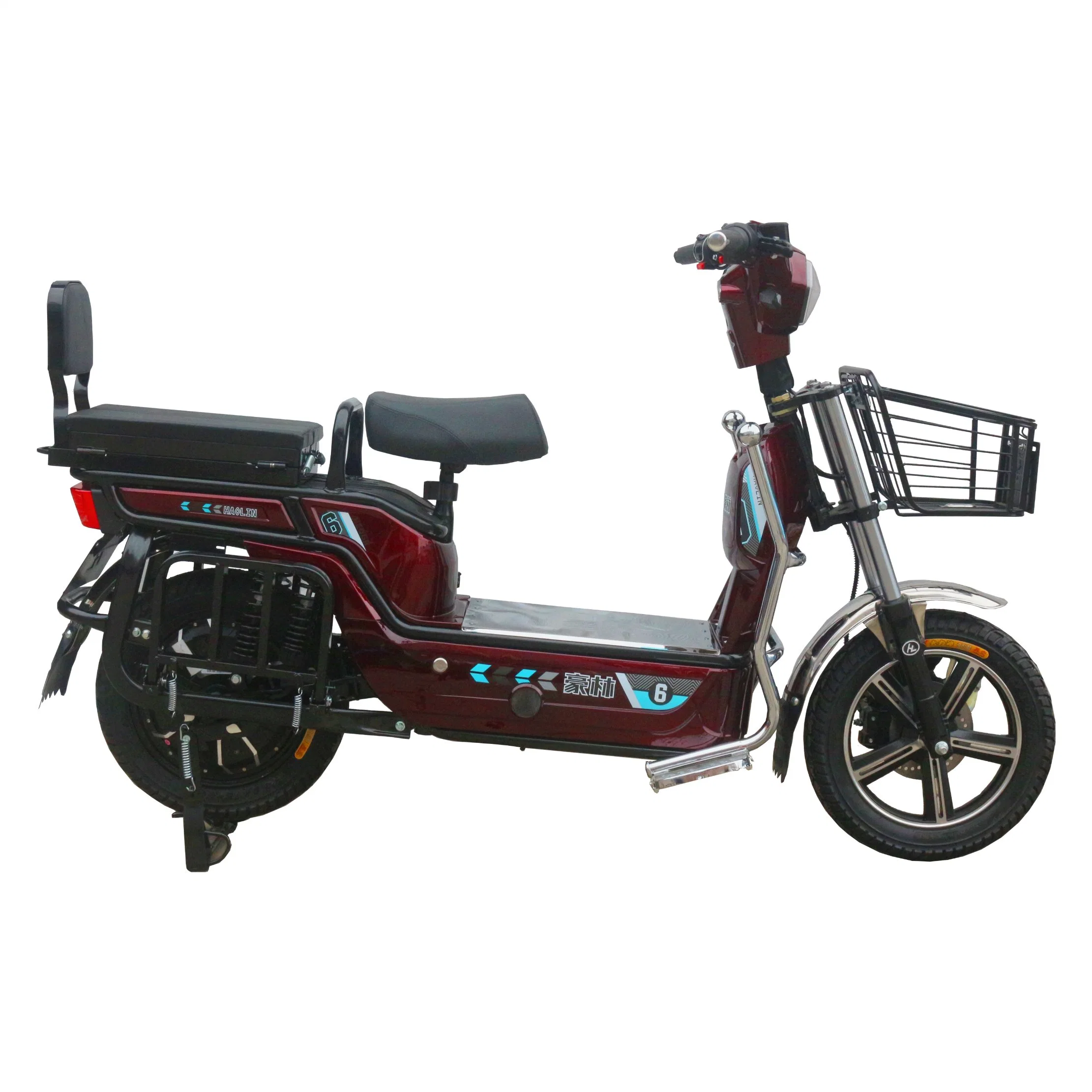 La Chine fournisseur 800W 72V 45km/h Absorption des chocs avant et arrière adulte E-scooter moto vélo pour voyages quotidiens