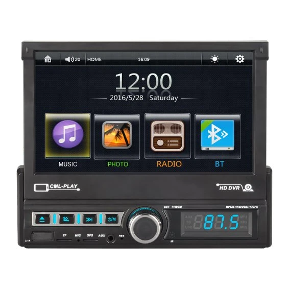 1 DIN Car Radio MP5 Player with GPS