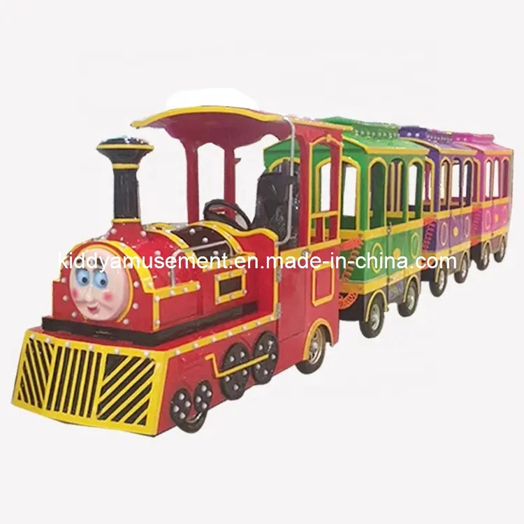 Outdoor and Indoor Kids Rides Theme Park Trackless Train Amusement Train for Sale