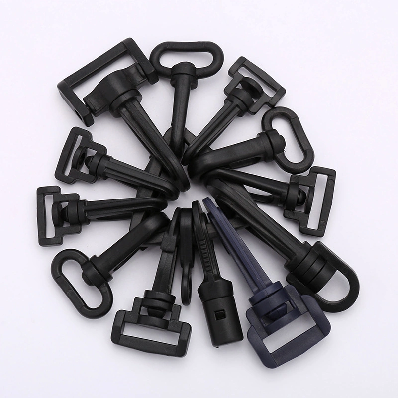 Wholesale/Supplier High quality/High cost performance  Grey Color Snap Clip Plastic Spring Snap Hooks for Bags