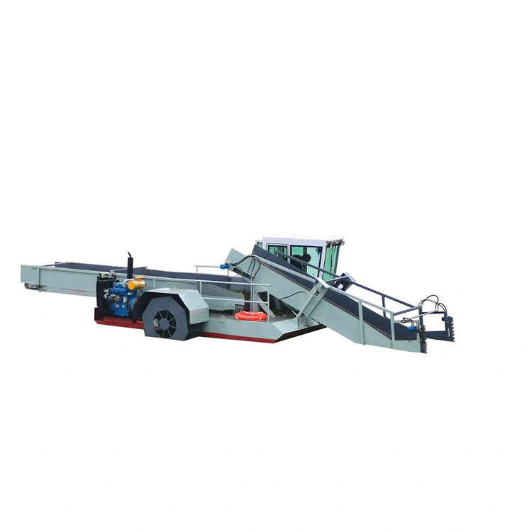 Water Sea Hyacinth Harvester Aquatic Weed Machine Ship