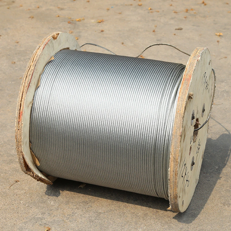 Surface Hot-DIP Galvanized Steel Wire 7X7 1.5mm Wire Rope for Car Window Lifter