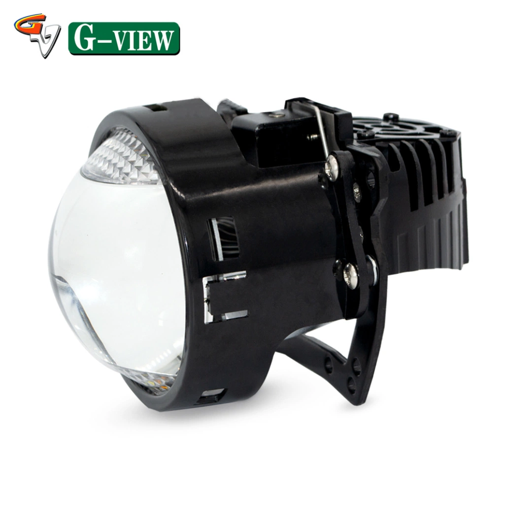 G-View G17 Automotive Vehicle Factory OEM ODM-Paket Box 3 Zoll-Scheinwerfer 80W 6000K Aftermarket LED-Frontscheinwerfer Austausch Umbau Kits Bi-LED-Projekt