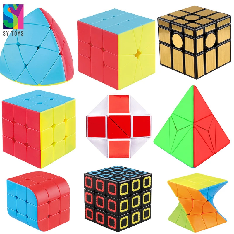 По вопросам образования Sytoys игрушки Cube Magic Cube головоломки детей дети скорости головоломки Iq Toy Professional Rubike, Cube игрушки