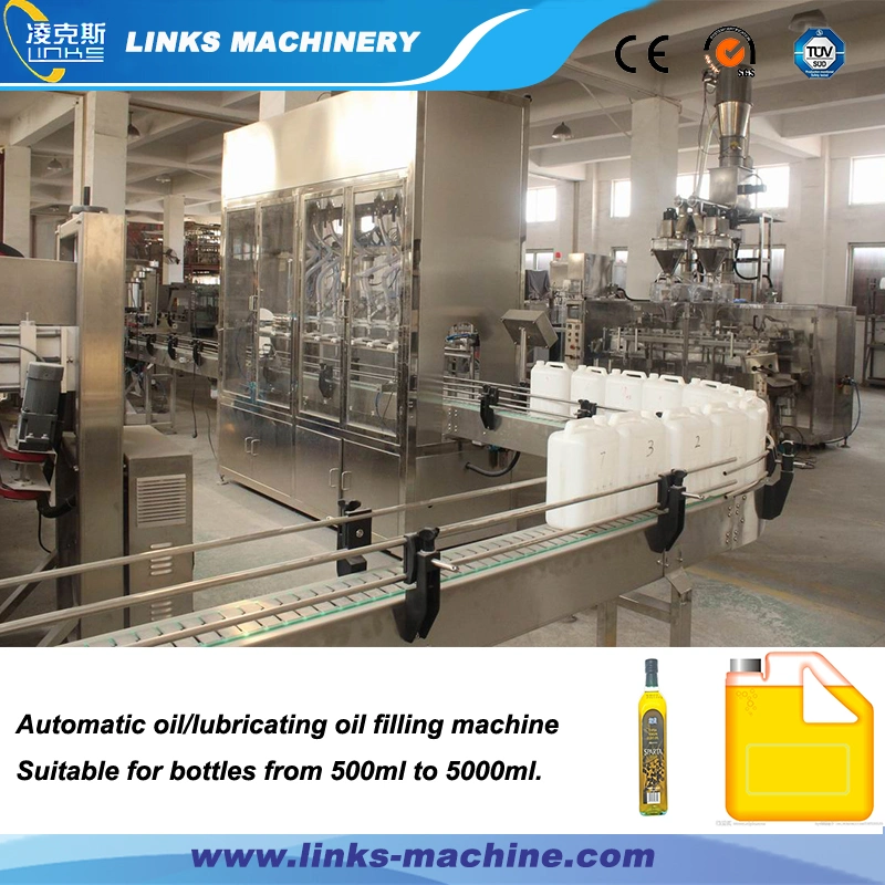 Automatic Easy Operation Soybean Oil Filling Oil Filling Plant