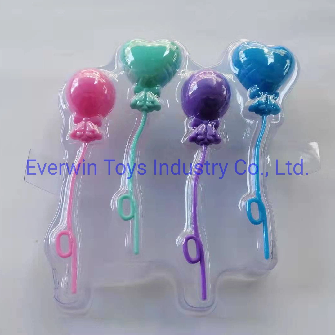 Regalo de navidad niños juguetes juguetes de plástico de colores Mini globo