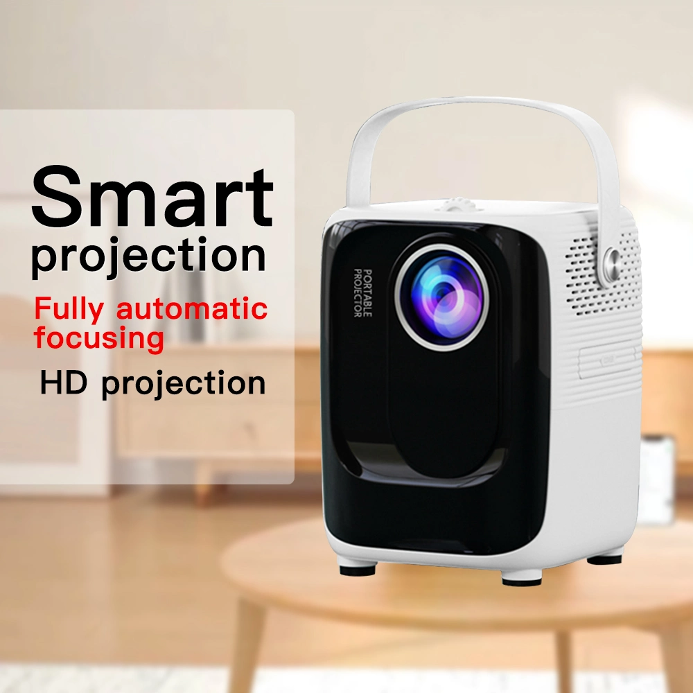 Smart Accueil Mobile WiFi 1080P DLP LED holographique Portable Mini projecteur 3D'Android projecteur Home Cinema 4K