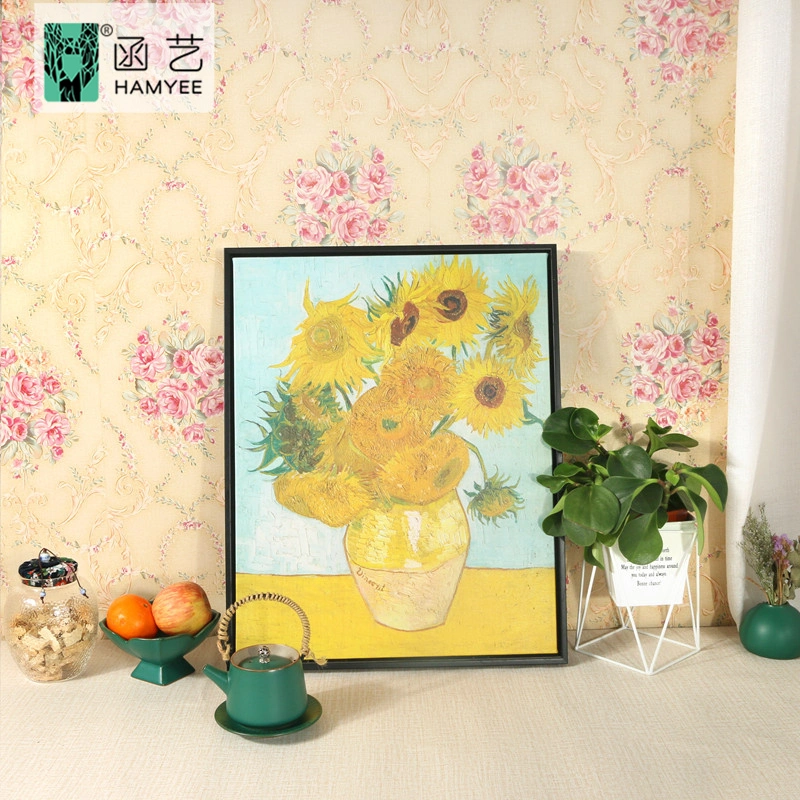 Factory Price Vinyl Wallpaper Sticker Floral Pattern Wall Paper Cover for Wholesale/Supplier