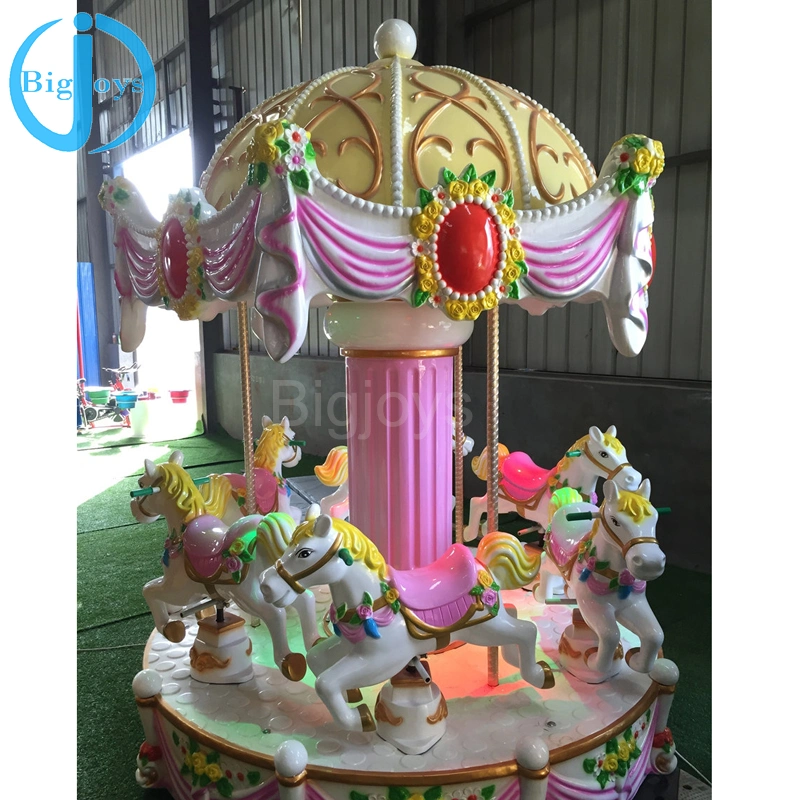 Kids Merry Go Round for Sale, Merry Go Round Carousel Ride, Amusement Park Carousel Manufacturer/ 3 Seats Carousel for Outdoor Park