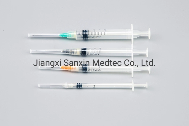 Medical Hypodermic Needle Sterile Syringe for Single Use