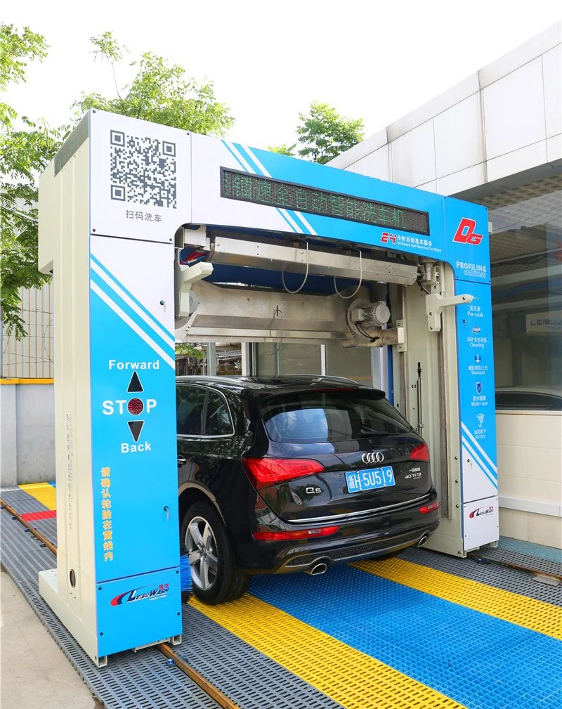 Leisuwash Dg Smart Touch Free Car Washing Equipment with Contour-Following Air Drying Blowers