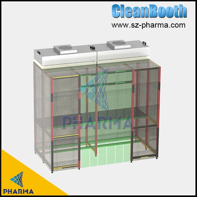 Soft Wall Static-Free Curtain Small Size Cleanroom Tabletop