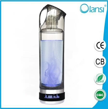 Olansi Professional Water Treatment Home Filter Purifier Ionizer Rich Hydrogen Water Bottle