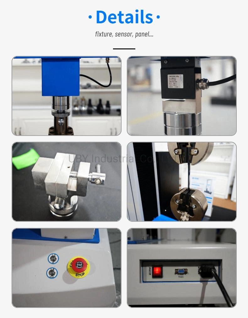 Chinese Manufacturer Micro Computer Universal Tensile Testing Machine Tension Tester