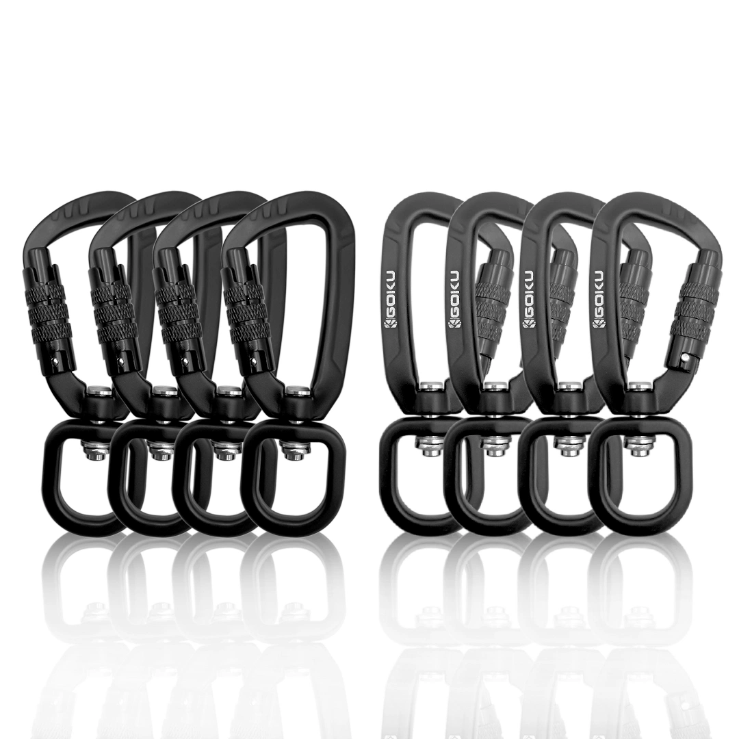 9cm Werbegeschenk Aluminium D Form Karabiner Clip Kletterkarabiner Für Schlüssel