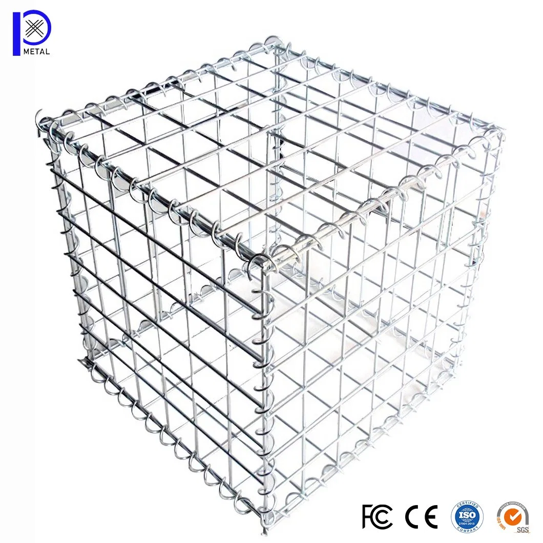 Pengxian Stainless Steel Welded Wire Mesh Panel China Factory 1000 X 500 X 500 mm Welded Wire Mesh Gabion Used for Stone Wall