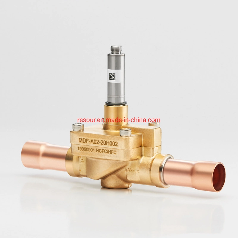 MDF Series Solenoid Valve From China Sanhua, Used in Refrigerant Control