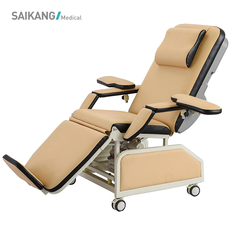 Ske-120b Professional Medical Exam Equipment Two Function Adjustable Electric Patient Dialysis Chair