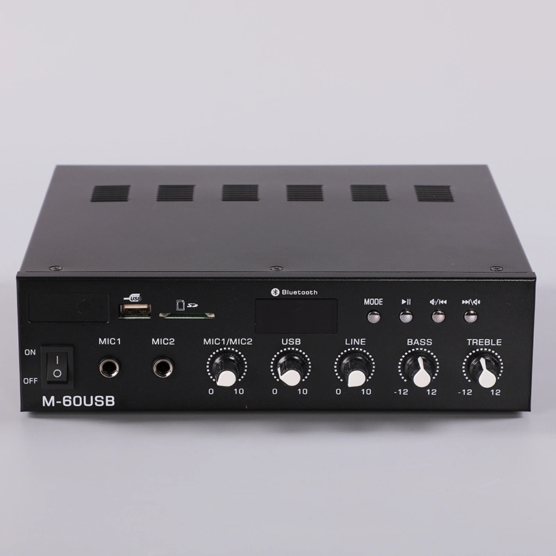 60W Rated Power Mini Amplifier for PA System