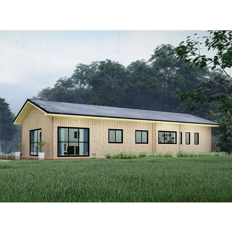 Au/Nzs/USA Standard Light Steel Frame Prefabricated Bungalow Building Office House